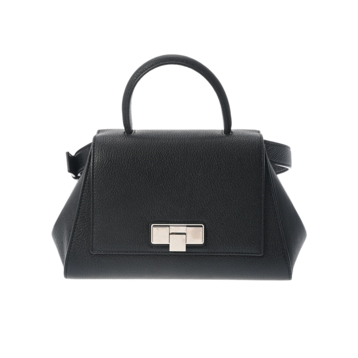 Bottega Veneta Black Leather Shoulder Bag